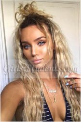 Paris escort girls Jessica, upscale blonde GFE companion lady