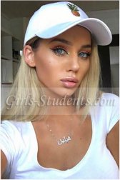 Paris escort girls Jessica, upscale blonde GFE companion lady